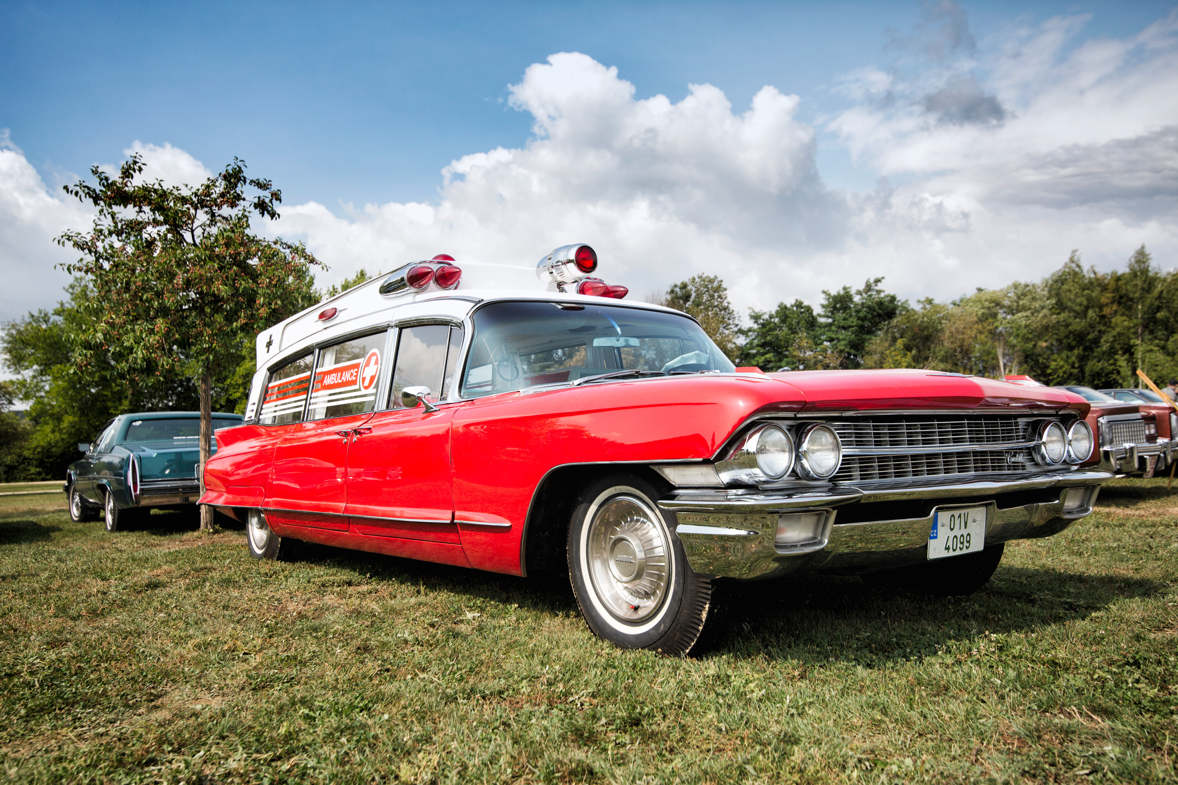 Cadillac Ambulanz der 60er Jahre