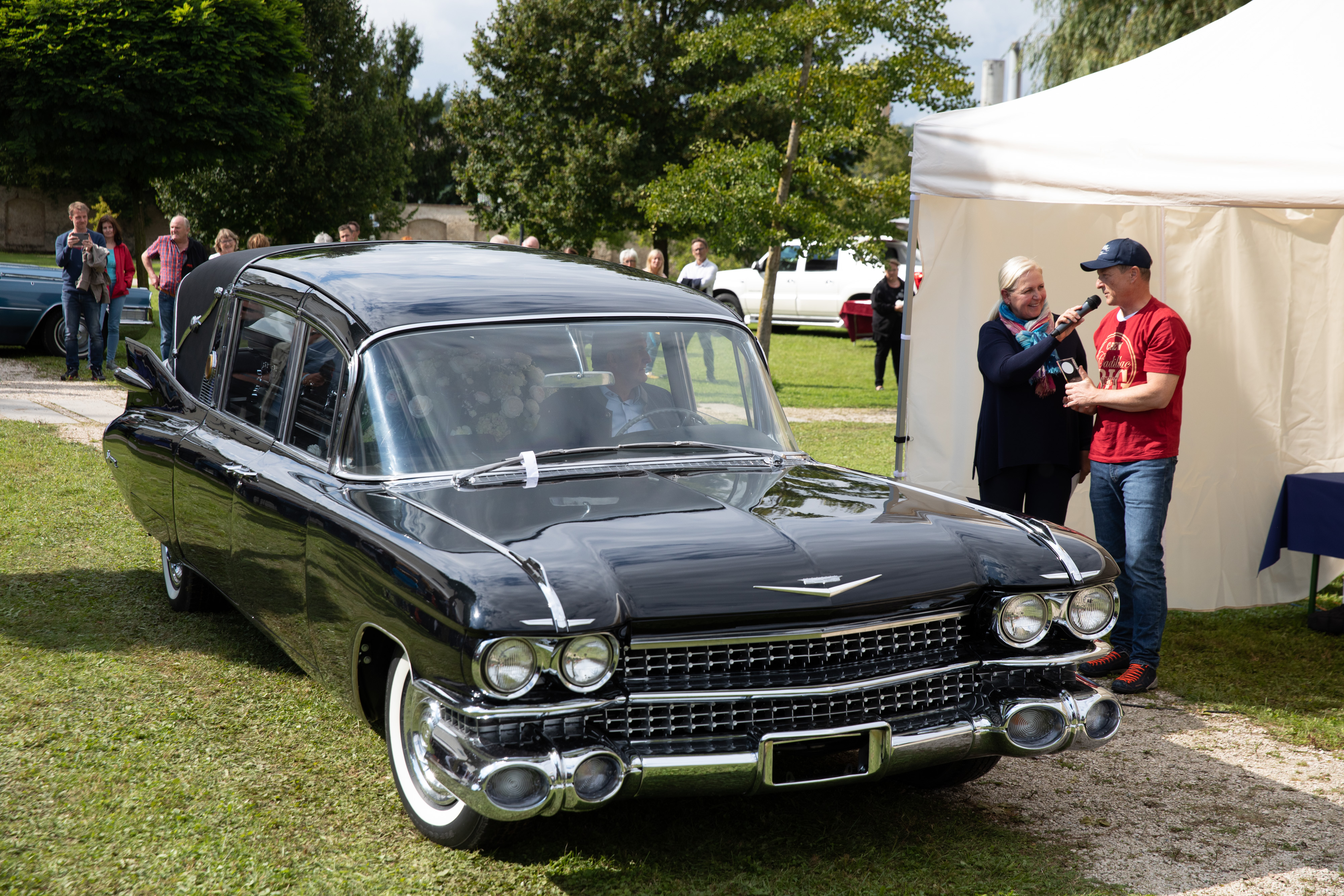 1959er Cadillac Bestattungswagen